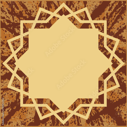 beige polygon abstract grunge background template