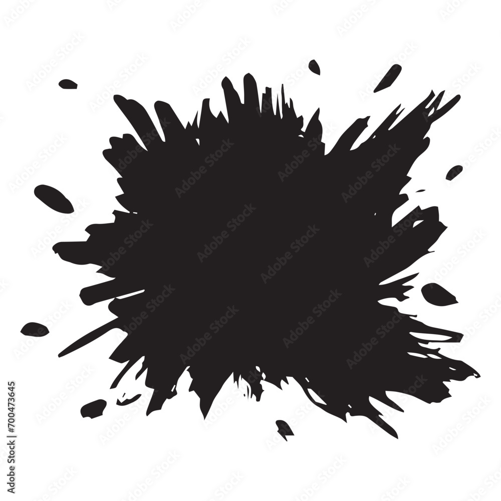 Black grunge brush stroke drawn background border Black grunge brush stroke drawn background border