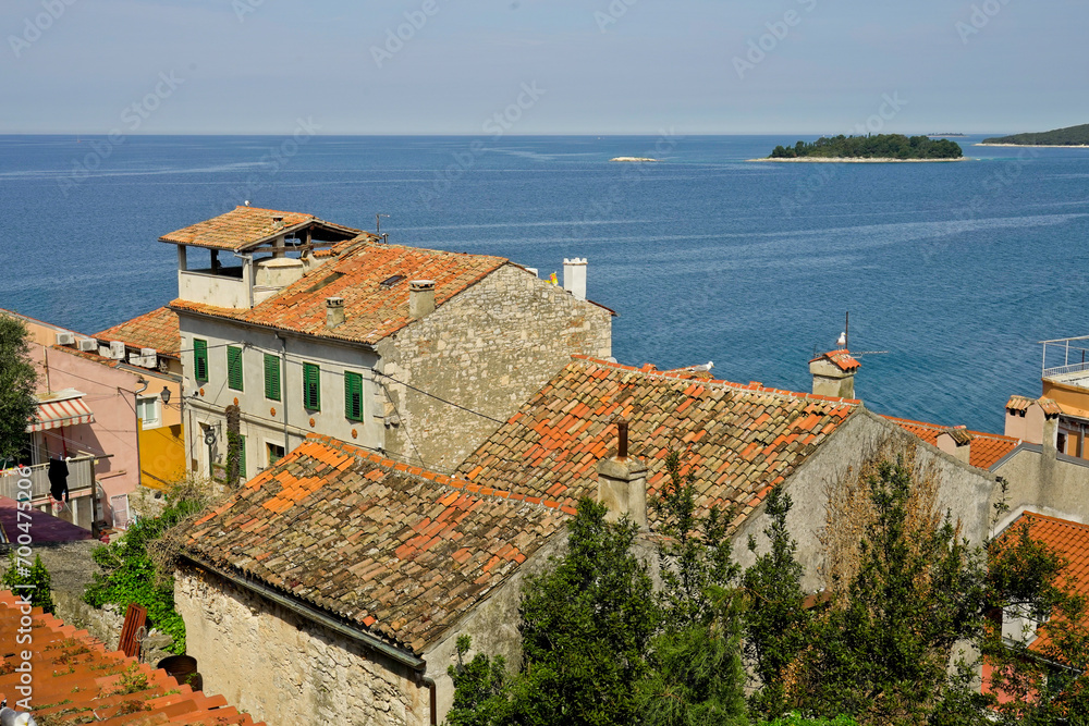 Borgo marinaio di Rovigno, Istria. Croazia