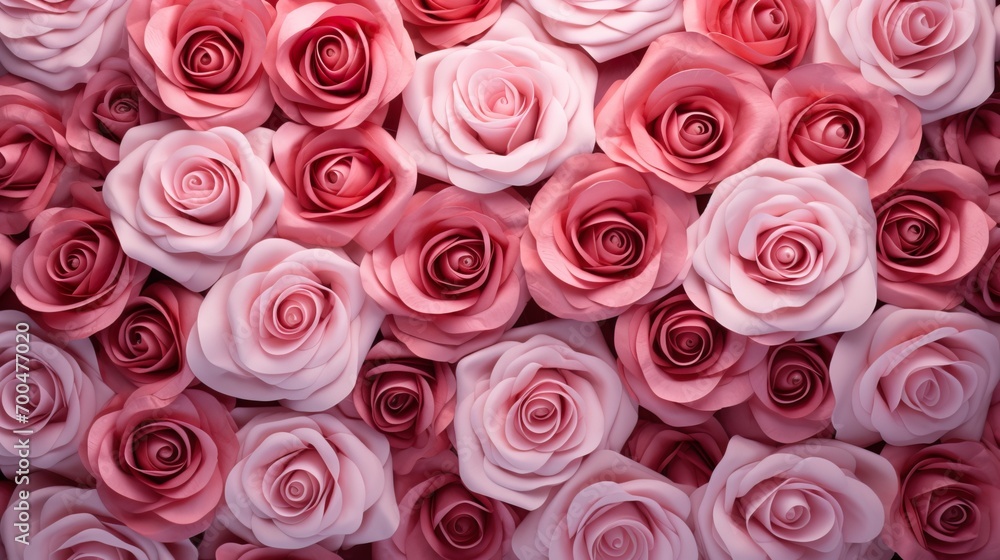 Full background of roses Valentines day festive red and pink rose background Full background of roses Valentines day festive red and pink rose background