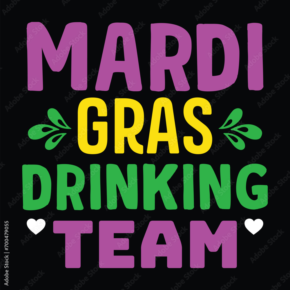 Mardi Gras Drinking Team