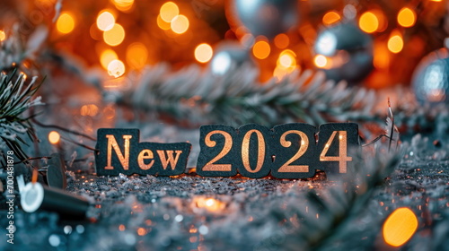 banner for New Year 2024