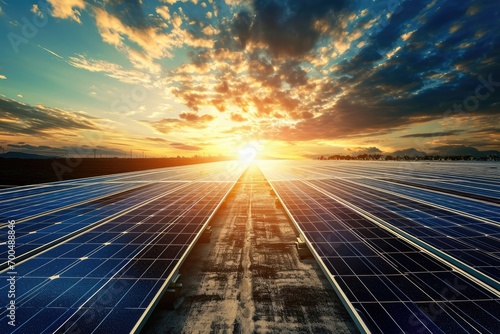 Solarzellen, Solarzellenfeld