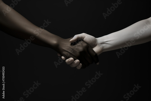 handshake of equality Demonstrate commitment to gender equality in various areas of life.4 photo