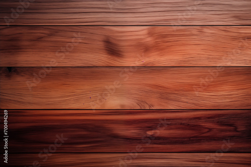 Brown wooden plank mosaic background from top view