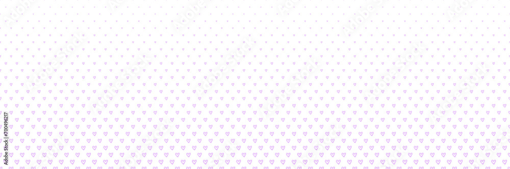 Blended doodle purple heart line on white for pattern and background, Valentine's background, halftone effect. Blended doodle purple heart line on white for pattern and background, Valentine's background, halftone effect.