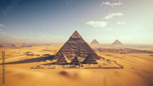 Pyramids Past and Present: A Drone's Journey through Egypt's Historical Landscape