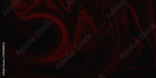 Abstract black and red liquid marble texture background vector. Marble fluid texture pattern with wave lines, Intensive color mix wallpaper.