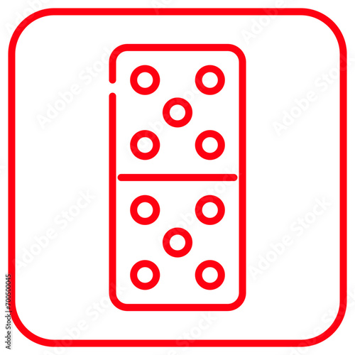 domino red icon
