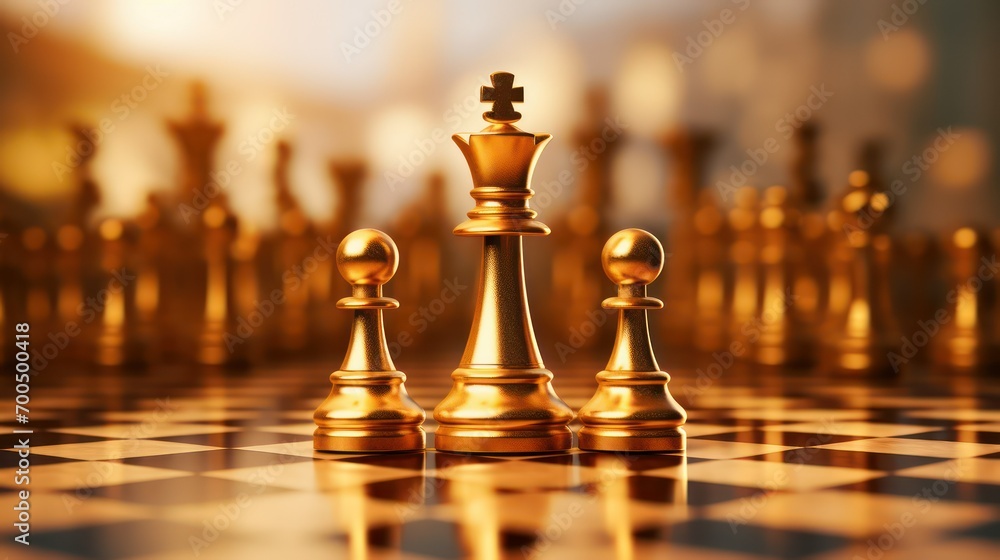 chess pieces on the chessboard chess pieces on the chessboard