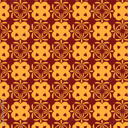 Flat ornamental pattern design abstract texture background