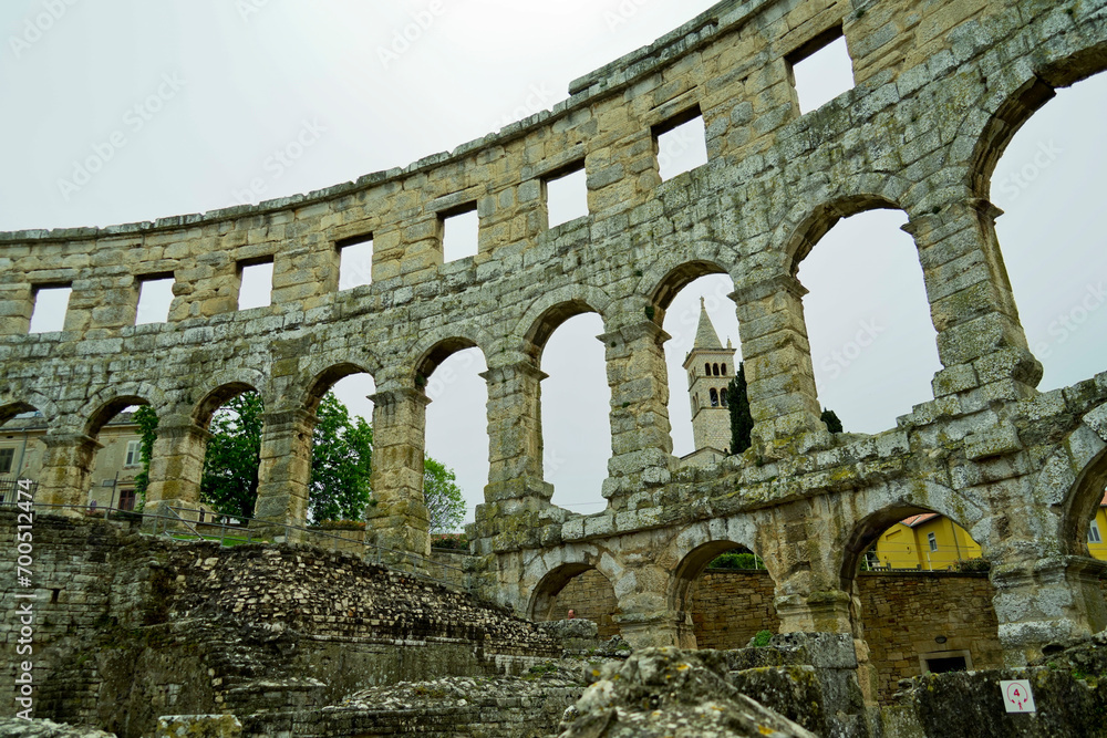 Pola anfiteatro romano. Istria. Croazia Pola anfiteatro romano. Istria. Croazia