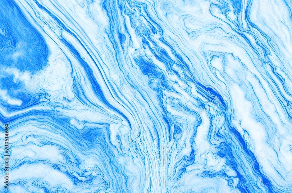 Beautiful marble texture in blue color.
