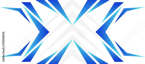 sporty blue gradient geometric jersey modern futuristic background