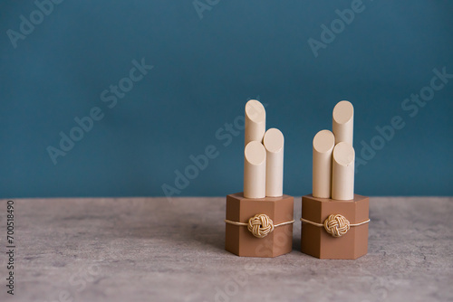 シンプルでおしゃれなお正月飾り　門松