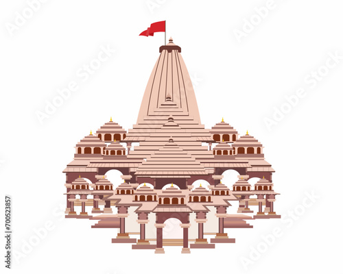 Ayodhya city ram mandir Jai Shri Ram religious of Indian Temple