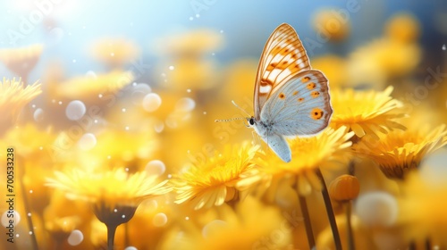 butterfly on flower