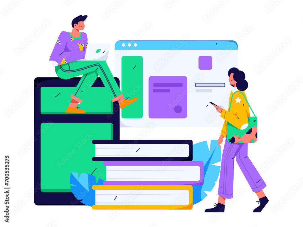 Home indoor character scene flat vector concept operation hand drawn illustration
Home indoor character scene flat vector concept operation hand drawn illustration