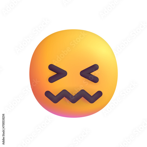 Confounded Face