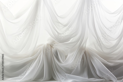 Mosquito Net Window on white background.