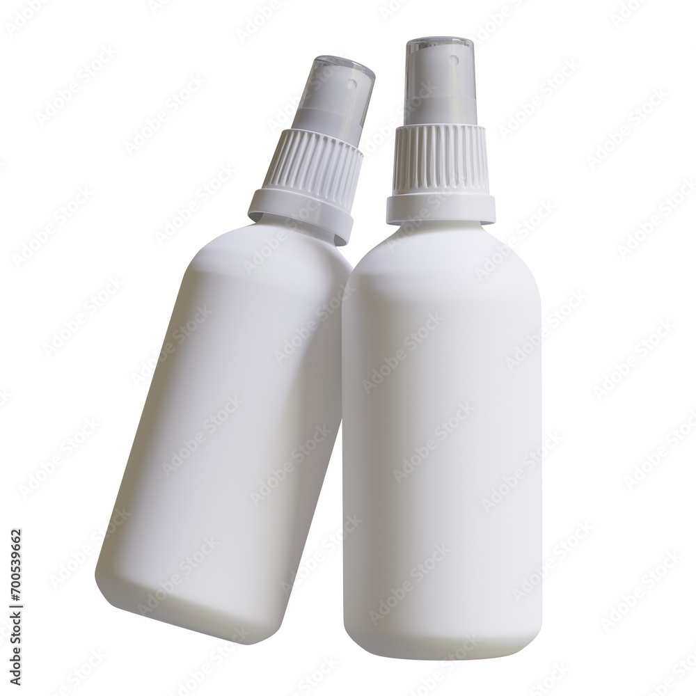 Spray bottle with antiseptic isolated on white background Spray bottle with antiseptic isolated on white background