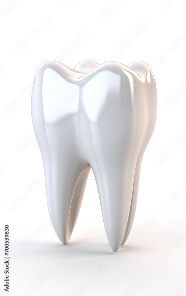 Tooth model of teeth, isolated a white background. Tooth model of teeth, isolated a white background.