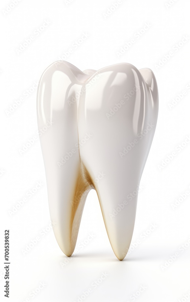 Tooth model of teeth, isolated a white background. Tooth model of teeth, isolated a white background.