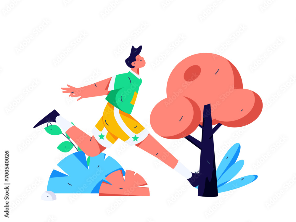 People exercising healthy running vector internet operation illustration
People exercising healthy running vector internet operation illustration