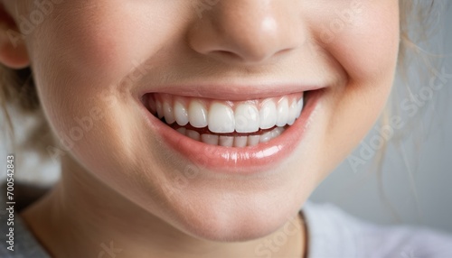  a close up of a child's smile with a toothbrush in it's mouth and a toothpaste in the other side of the smiling child's mouth.