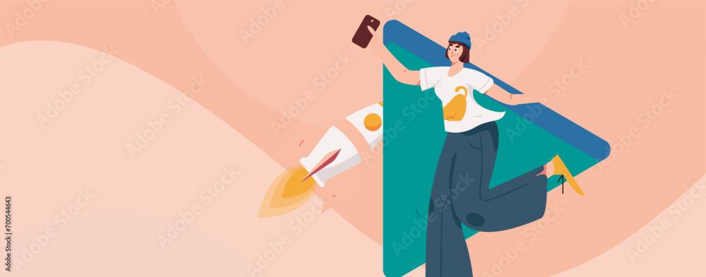 People exercising healthy running vector internet operation illustration
People exercising healthy running vector internet operation illustration