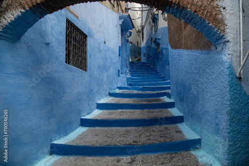Through the streets of the medina of Chefchaouen, Morocco © Paolo