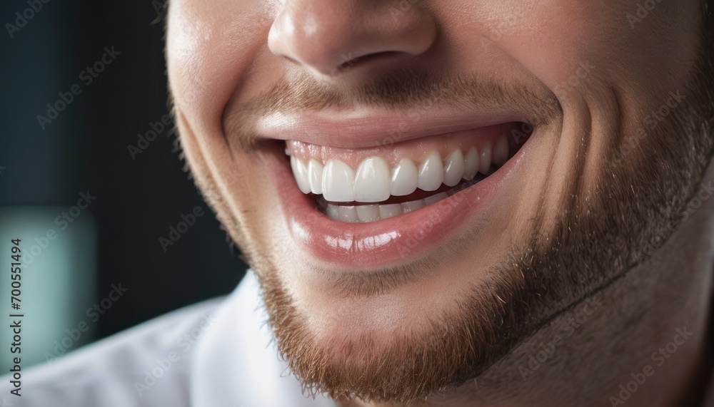 a close up of a man's teeth with a toothbrush in his mouth and a toothbrush in his other hand in the other side of his mouth. a close up of a man's teeth with a toothbrush in his mouth and a toothbrush in his other hand in the other side of his mouth.