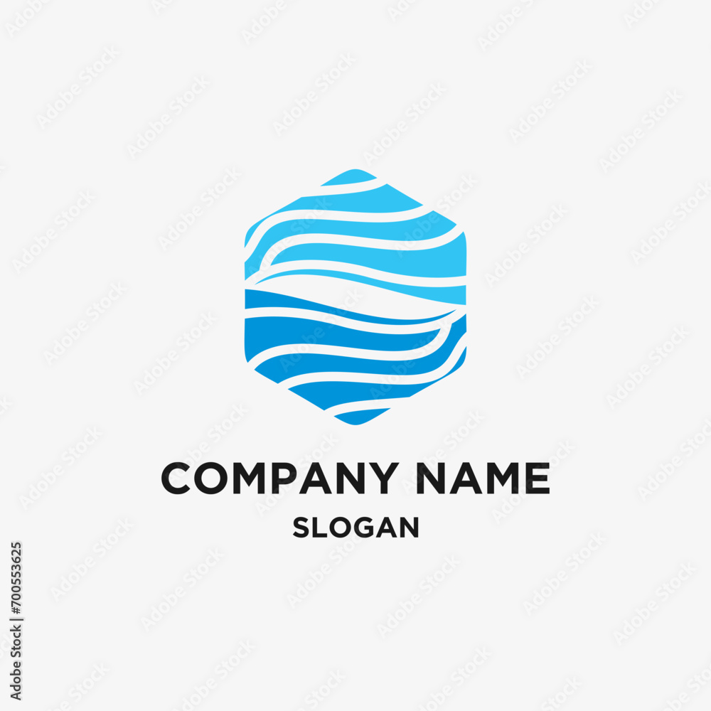 Vector company name logo design Vector company name logo design