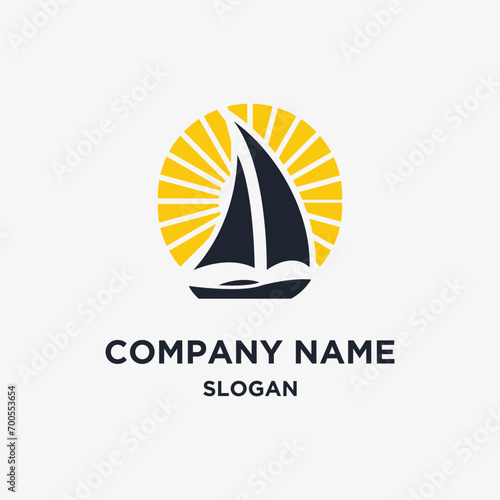 sailing boat logo