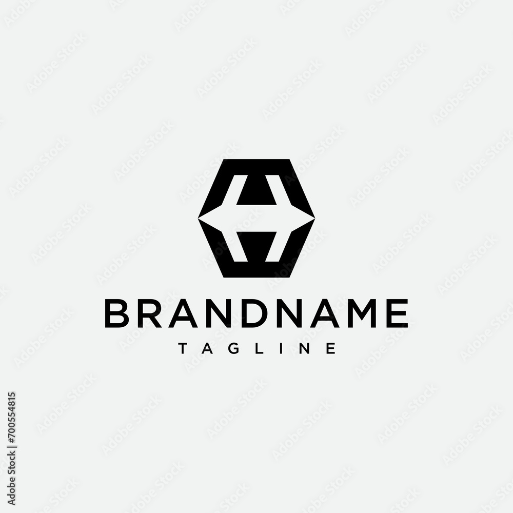 Fototapeta premium Abstract logo luxury business brand name