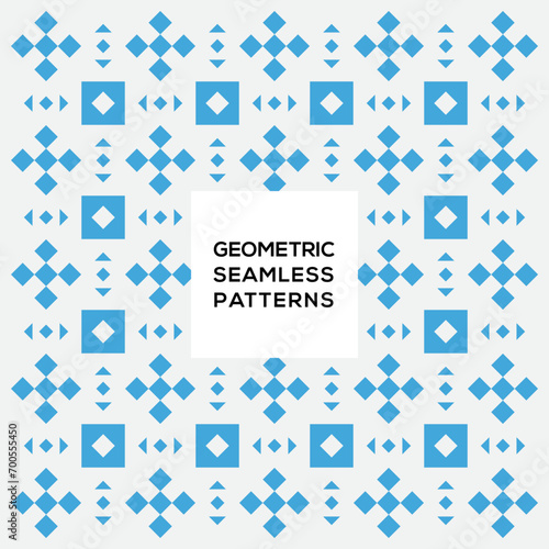 Decoration geometric seamless pattern
