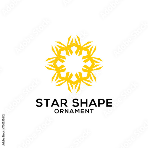 Logo vector business Star shape