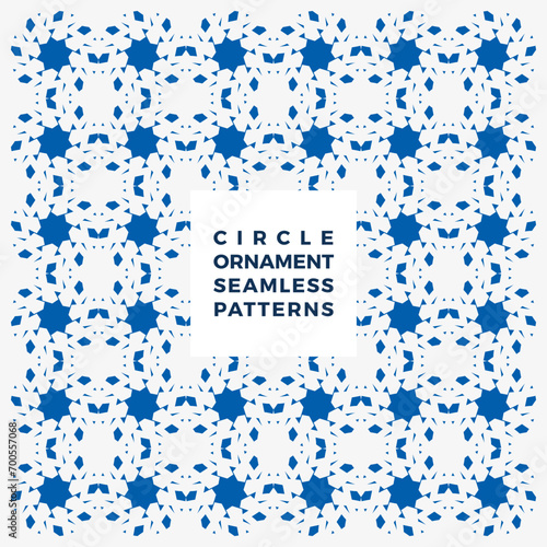 Flat mosaic pattern design flat colorful geometric