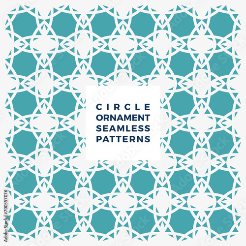 Flat mosaic pattern design flat colorful geometric