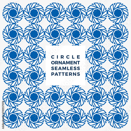 Flat mosaic pattern design flat colorful geometric