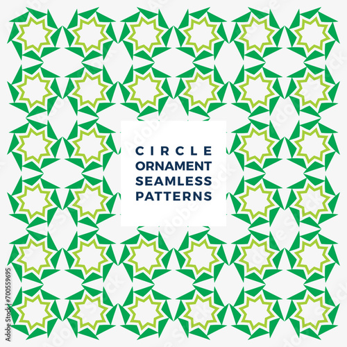 Flat mosaic pattern design flat colorful geometric