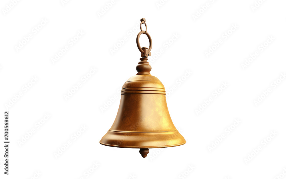 Bell and Rings Dancing in Joyful Cadence on White or PNG Transparent Background Bell and Rings Dancing in Joyful Cadence on White or PNG Transparent Background