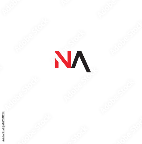 Free Download Alphabet letter icon logo NA - GFXLoad