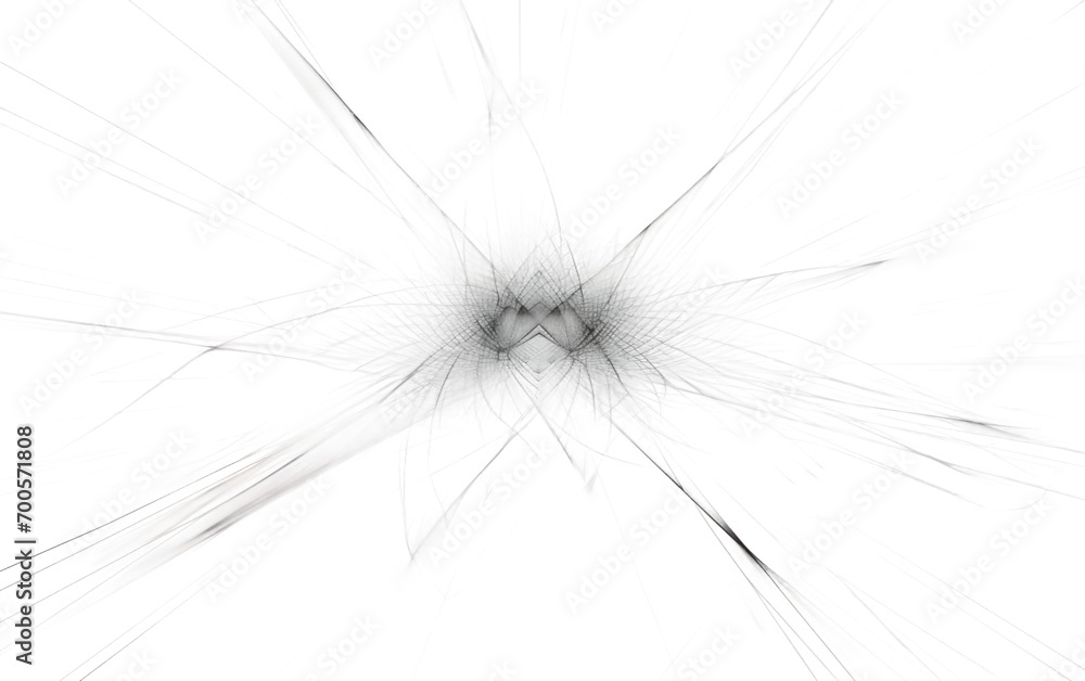 Fine Lines Meeting at the Central Point on White or PNG Transparent Background Fine Lines Meeting at the Central Point on White or PNG Transparent Background