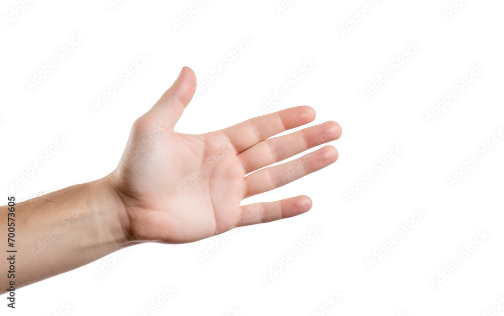 Male Hand Holding and Showcasing the Latest Item on White or PNG Transparent Background Male Hand Holding and Showcasing the Latest Item on White or PNG Transparent Background