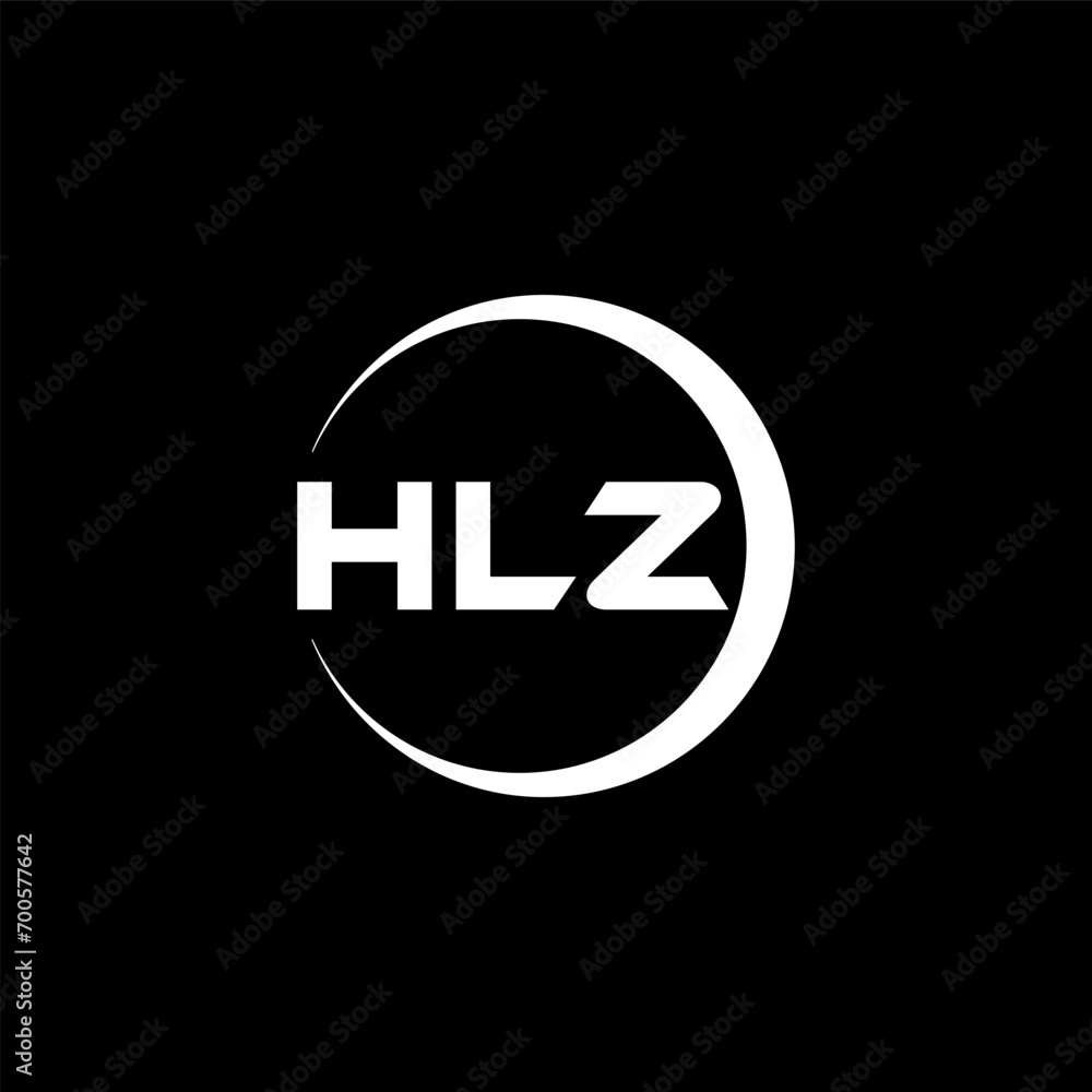 HLZ letter logo design with black background in illustrator, cube logo, vector logo, modern alphabet font overlap style. calligraphy designs for logo, Poster, Invitation, etc. HLZ letter logo design with black background in illustrator, cube logo, vector logo, modern alphabet font overlap style. calligraphy designs for logo, Poster, Invitation, etc.