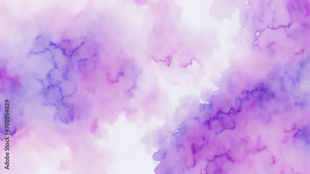 Purple Tie Dye Colorful Watercolor background