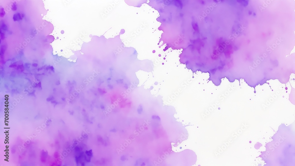 Purple Tie Dye Colorful Watercolor background
