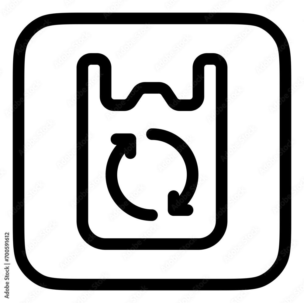 Editable biodegradable bag, plastic, trash vector icon. Environment, ecology, eco-friendly. Part of a big icon set family. Perfect for web and app interfaces, presentations, infographics, etc Editable biodegradable bag, plastic, trash vector icon. Environment, ecology, eco-friendly. Part of a big icon set family. Perfect for web and app interfaces, presentations, infographics, etc