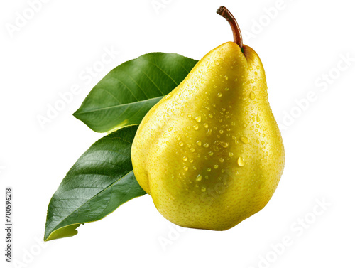 Pear Fruit on white background